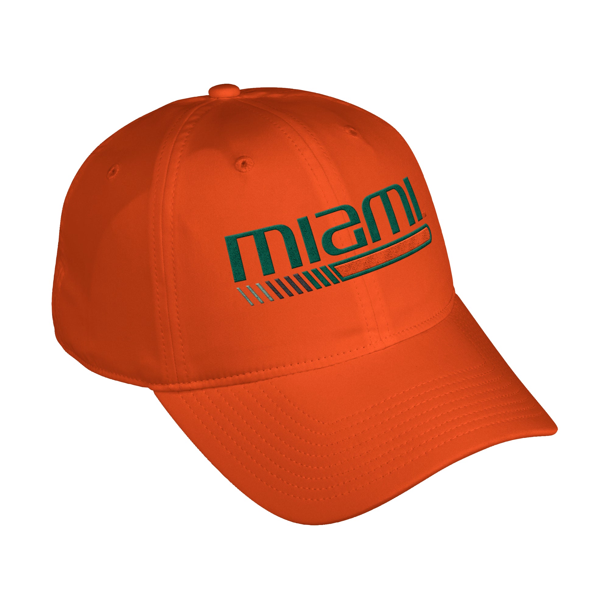 Miami Hurricanes adidas Coaches Slogan Agjustable Hat - Orange