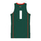 Miami Hurricanes adidas Swingman Basketball Jersey - Green