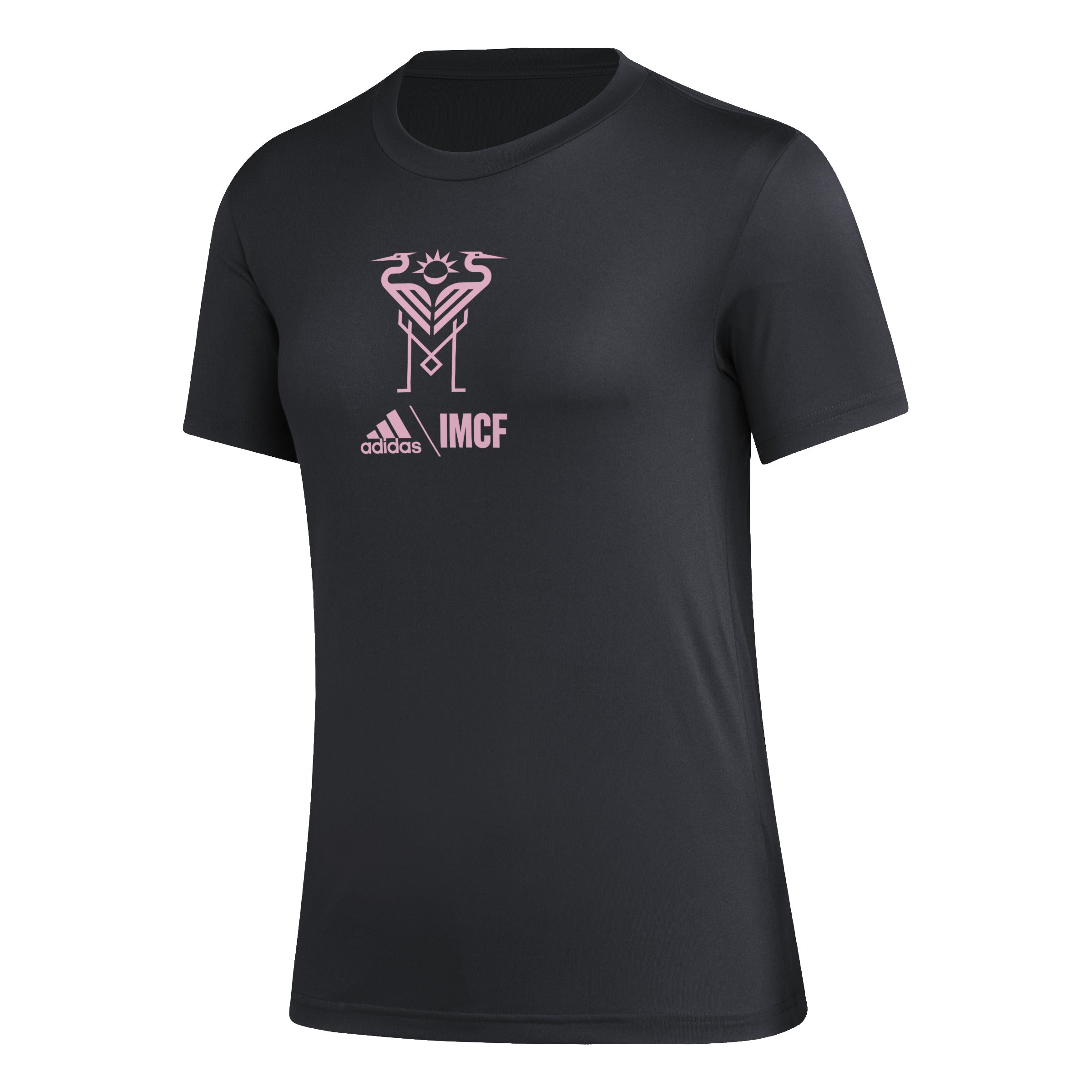 Inter Miami CF adidas Women's Icon Pregame T-Shirt - Black