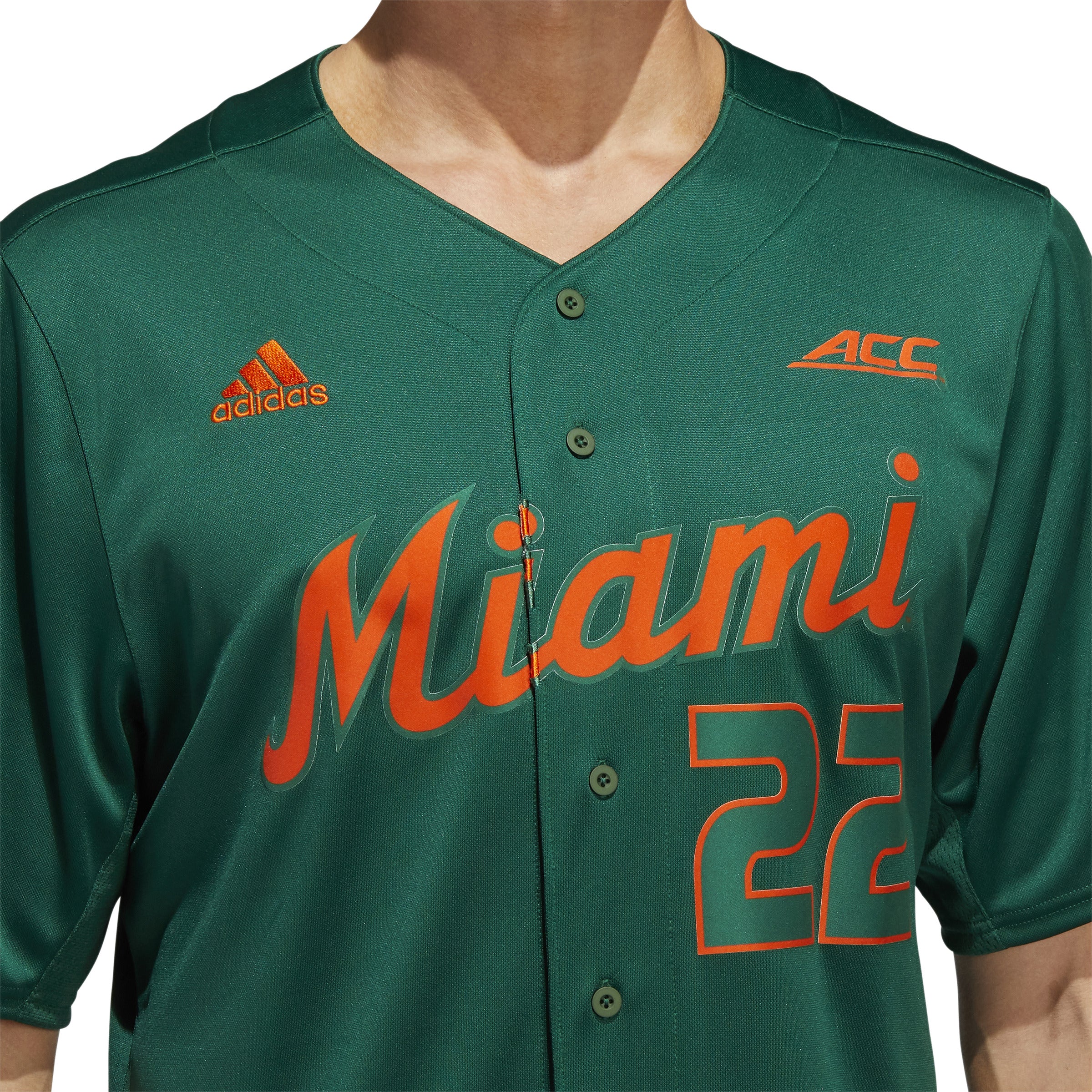 Lot Detail - Matienzo #22 Miami Hurricanes Baseball Jersey w