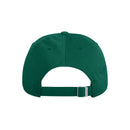 Miami Hurricanes adidas Old English M Shield Slouch Adjustable Hat - Green