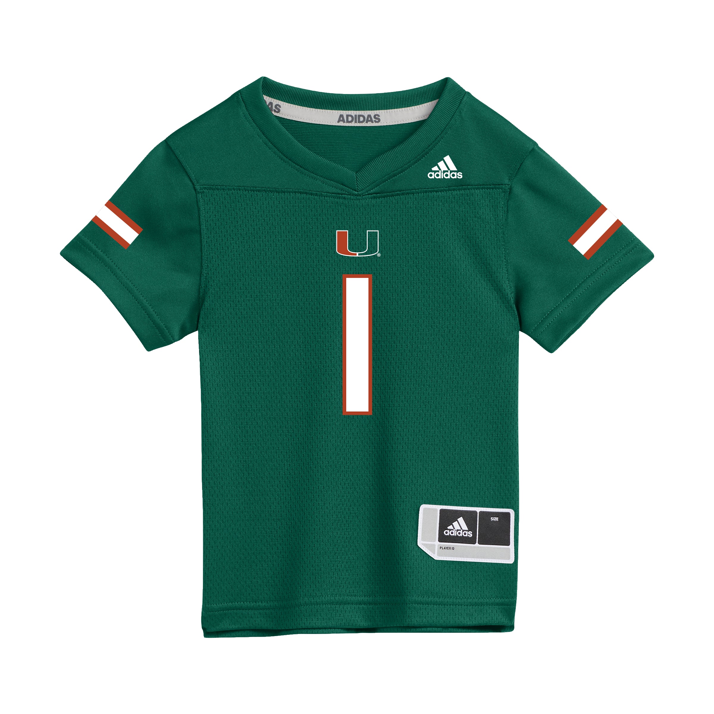 Miami Hurricanes 2022 adidas Toddler Jersey - Green