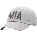 Miami Hurricanes Top of the World Heather District Adjustable Light Grey