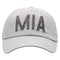 Miami Hurricanes Top of the World Heather District Adjustable Light Grey