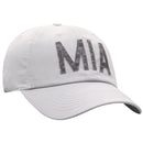 Miami Hurricanes Top of the World Heather District Adjustable Light Grey