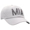 Miami Hurricanes Top of the World Heather District Adjustable Light Grey