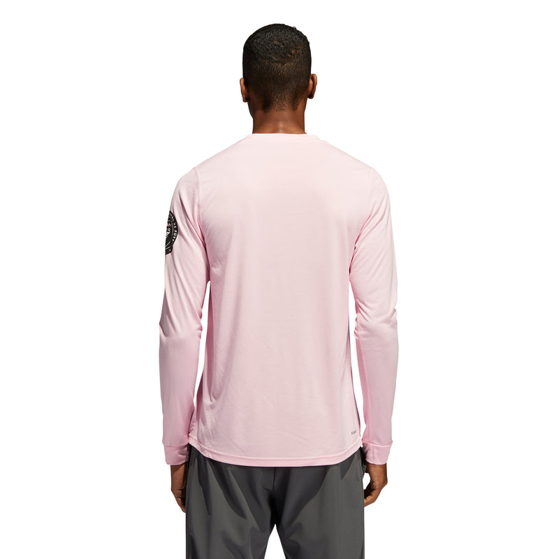 Inter Miami CF 2022 adidas Vintage L/S Creator T-Shirt - Pink