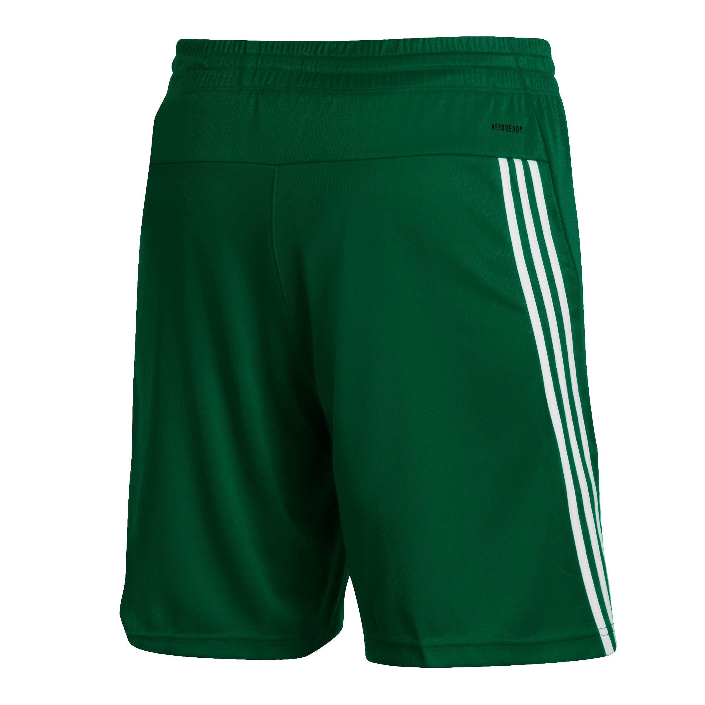 Miami Hurricanes adidas AEROREADY Three-Stripe Knit Training Shorts - Green