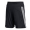 Miami Hurricanes adidas AEROREADY Three-Stripe Knit Training Shorts - Black