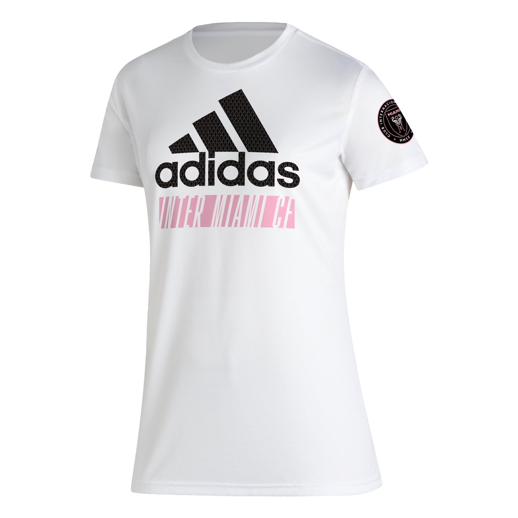 Inter Miami CF 2022 adidas Womens Vintage Creator T-Shirt - White