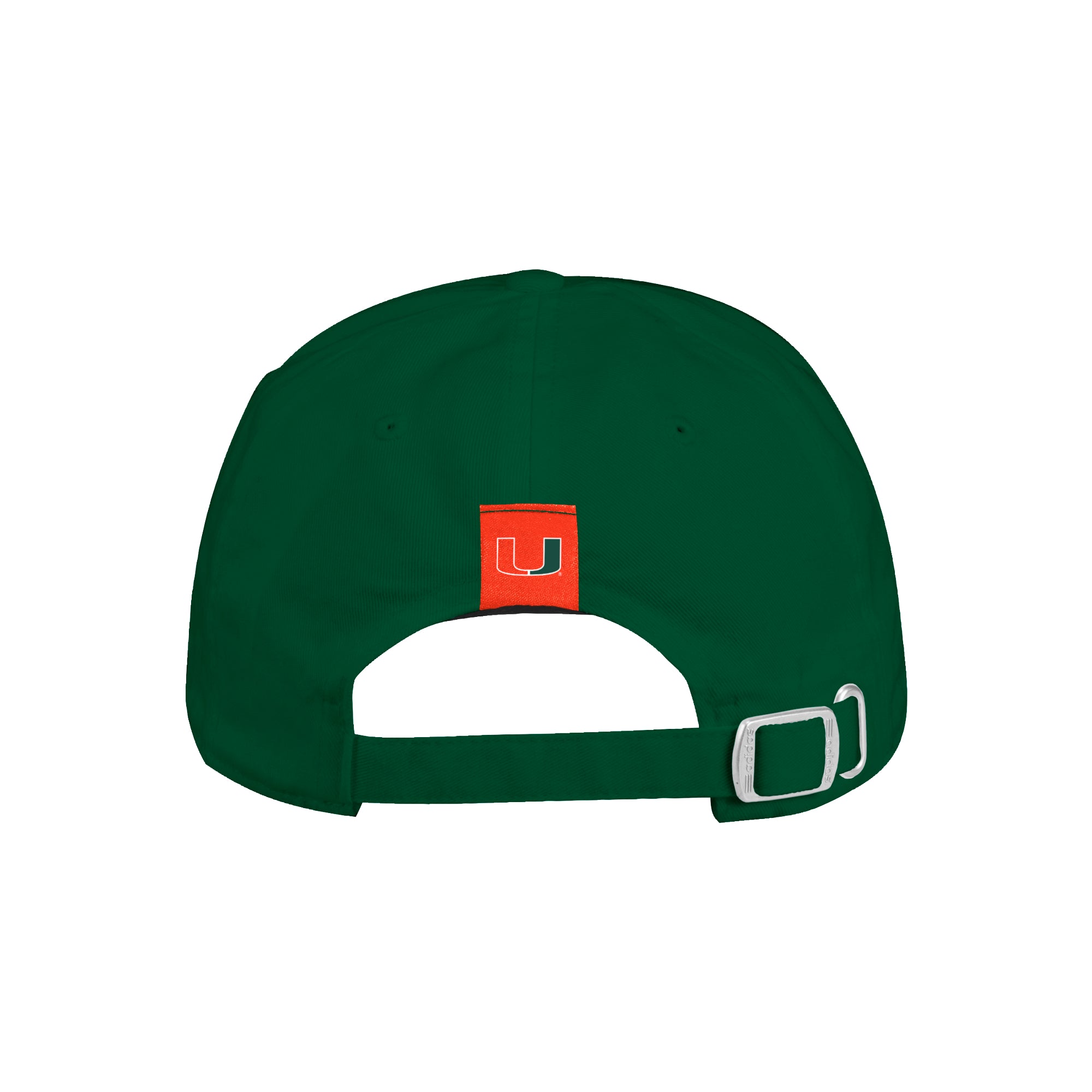 Miami Hurricanes adidas Miami Baseball Slouch Adjustable Hat - Green