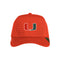 Miami Hurricanes adidas Structured Perforated Adjustable Hat - Orange