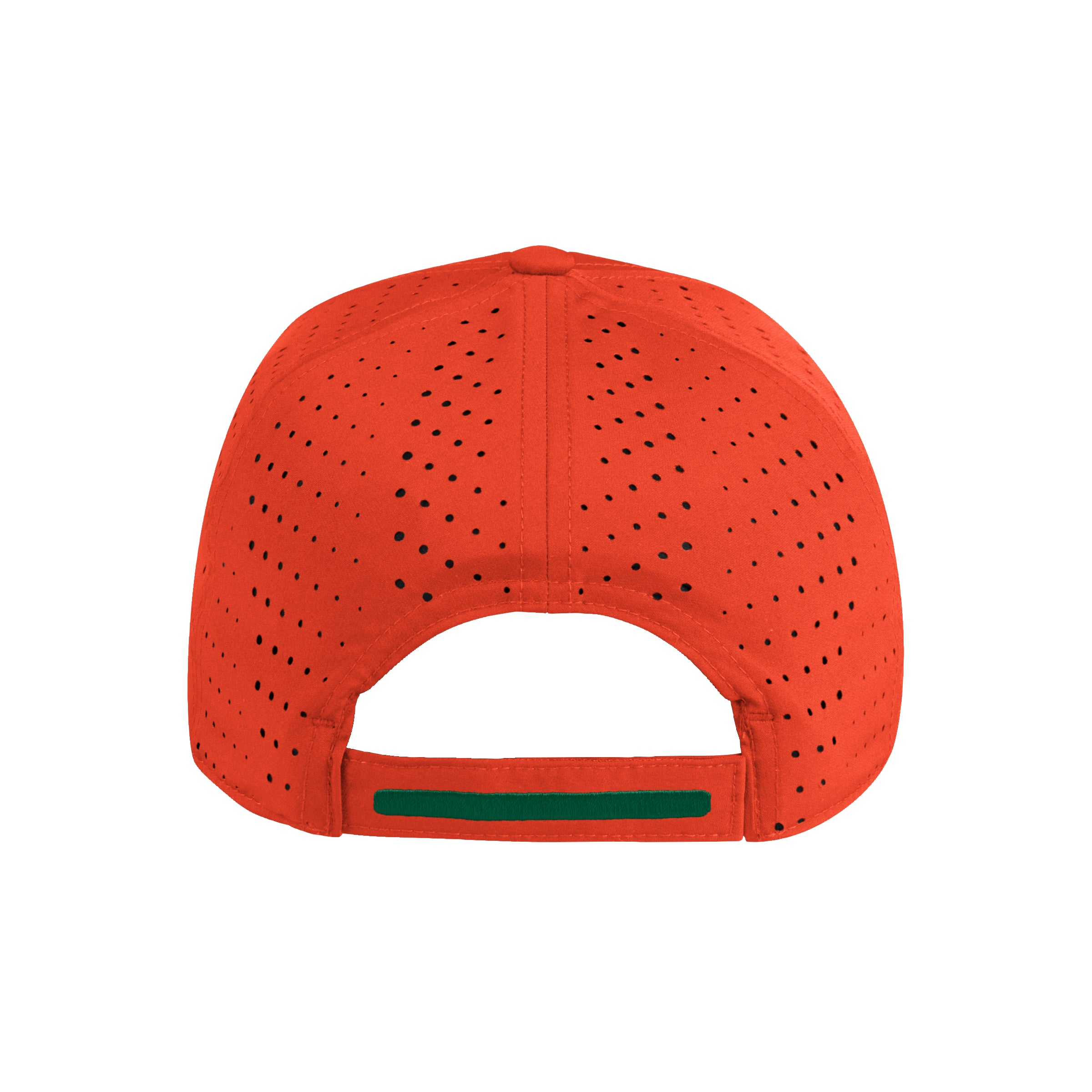 Miami Hurricanes adidas Structured Perforated Adjustable Hat - Orange