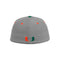 Miami Hurricanes adidas On-Field Baseball Hat - Grey