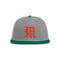 Miami Hurricanes adidas On-Field Baseball Hat - Grey
