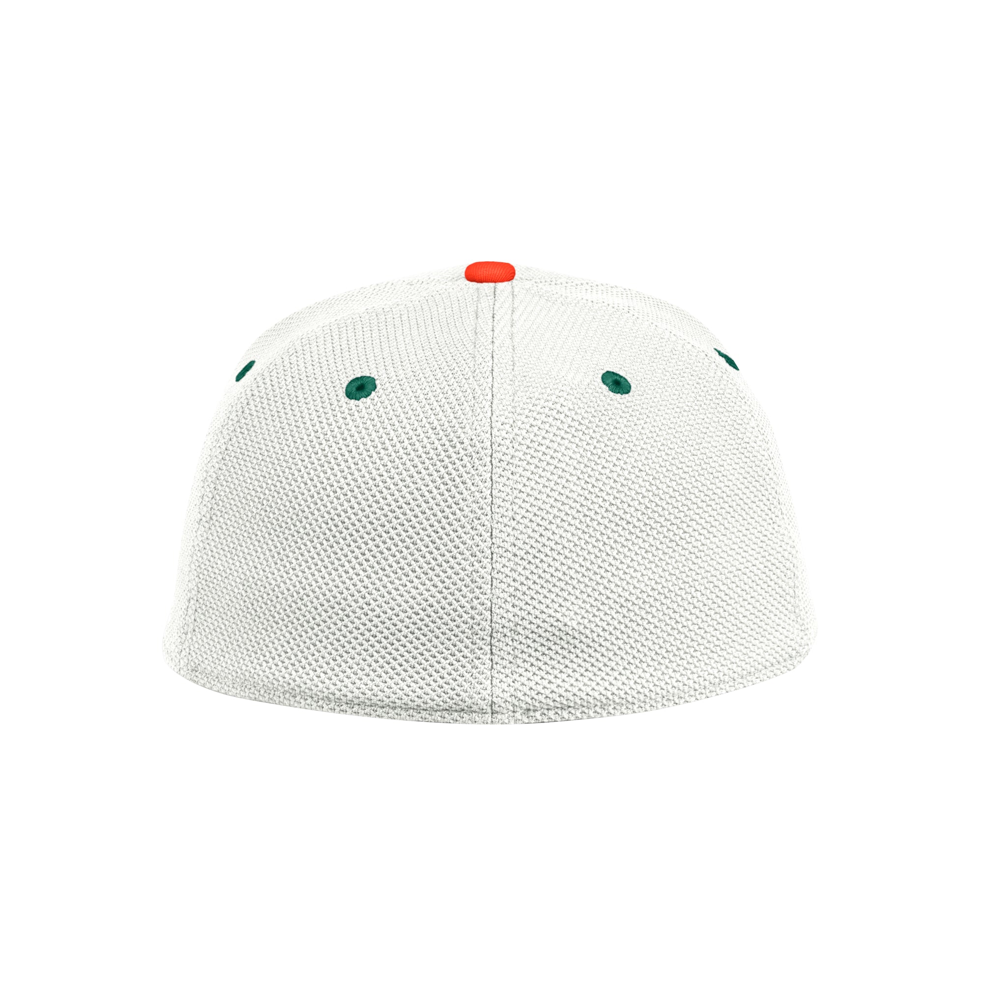 Miami Hurricanes adidas On-Field Baseball Hat - White/Orange M