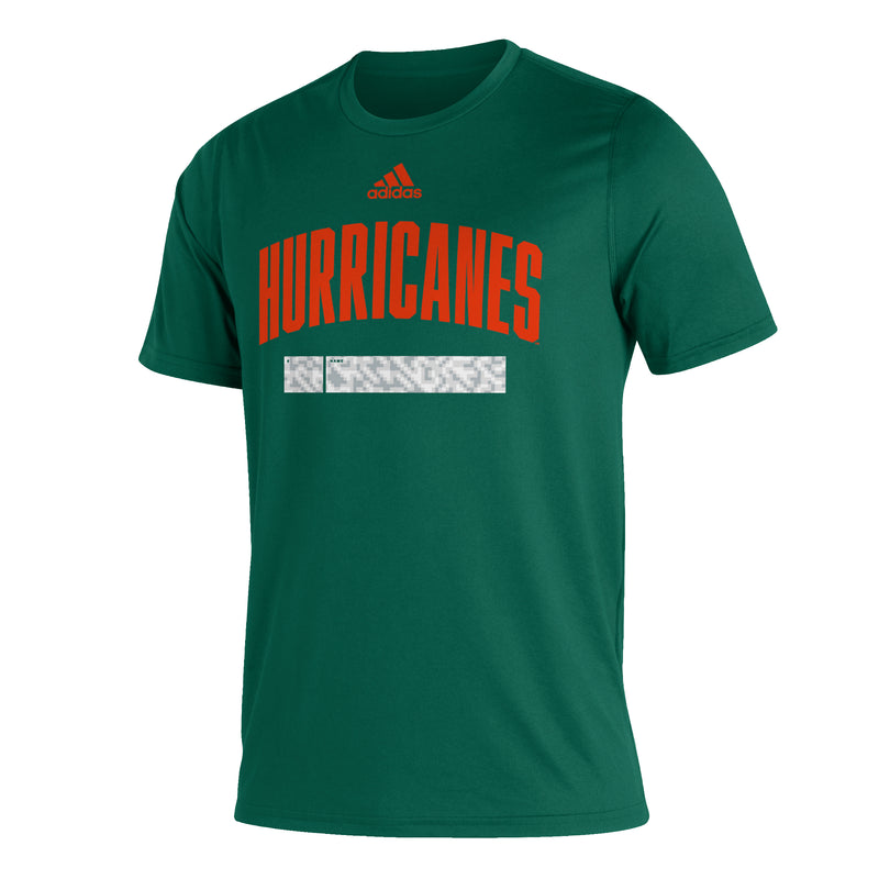 Miami Hurricanes adidas Hurricanes ID Creator T-Shirt - Green