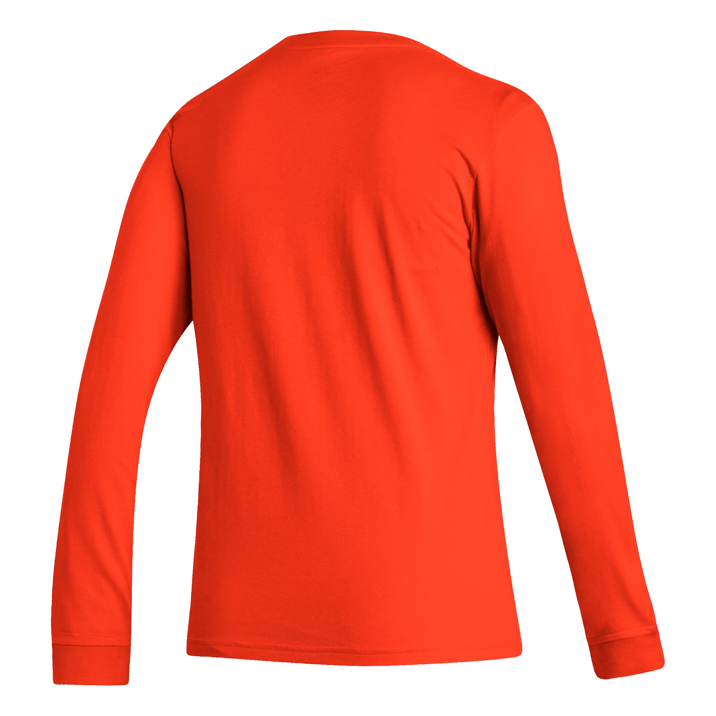 Miami Hurricanes Women's adidas Locker Logo L/S Fresh T-Shirt - Orange