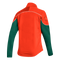 Miami Hurricanes adidas Women's Knit Quarter-Snap Jacket - Orange