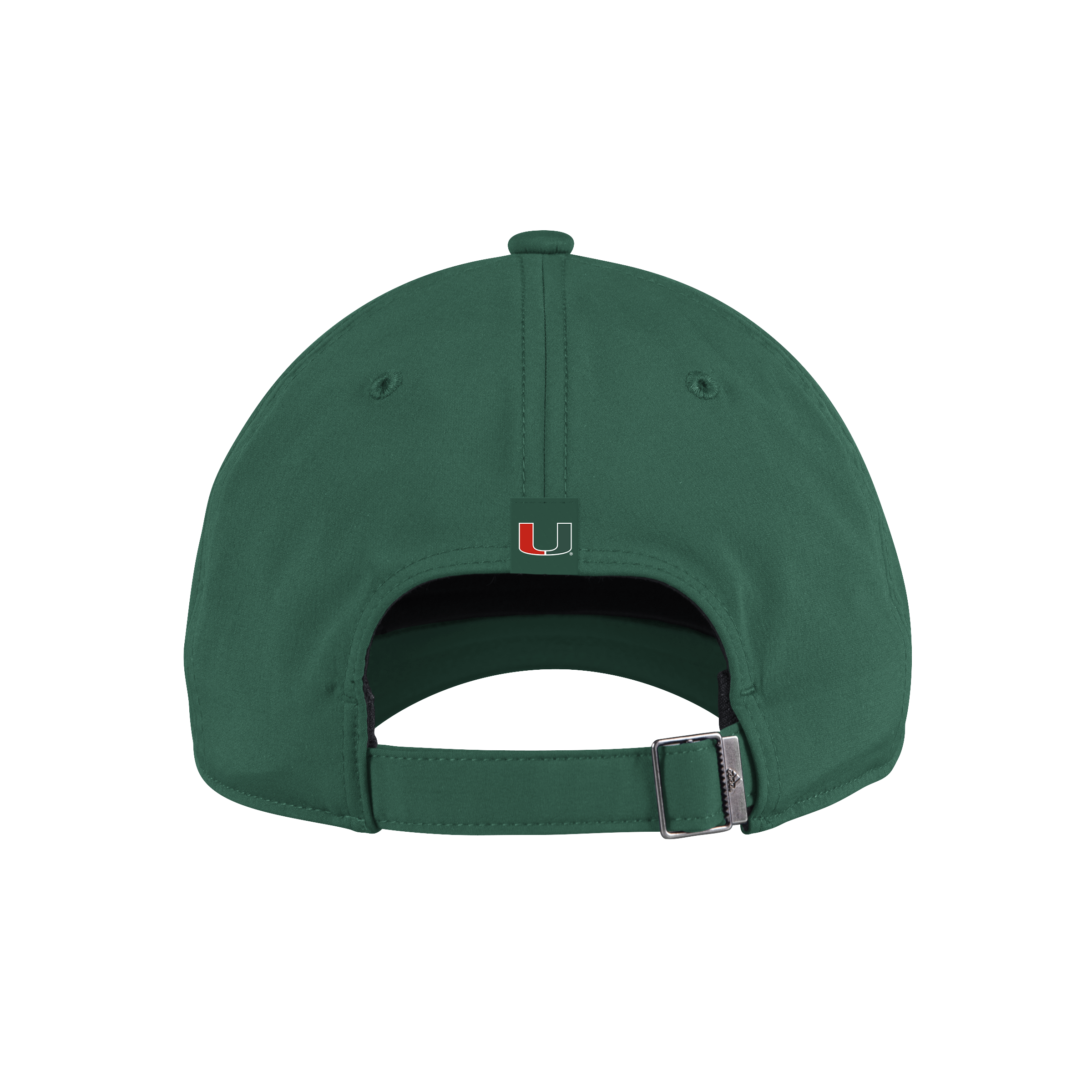 Miami Hurricanes adidas MIAMI Patterned Adjustable Hat - Green