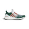 Miami Hurricanes adidas Ultraboost 1.0 Sneakers - Green/Orange