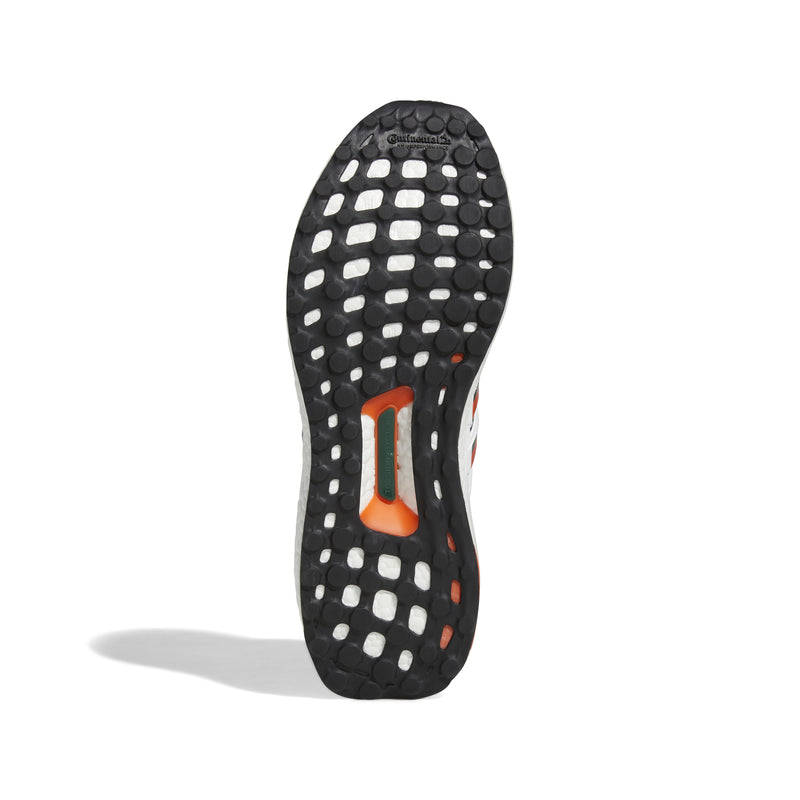 Miami Hurricanes adidas Ultraboost 1.0 Sneakers - Green/Orange