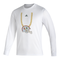 Miami Hurricanes adidas Turnover Chain Creator Long Sleeve T-Shirt - White