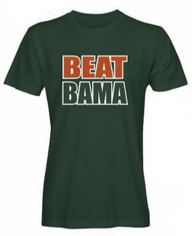 Beat Bama T-Shirt- Green