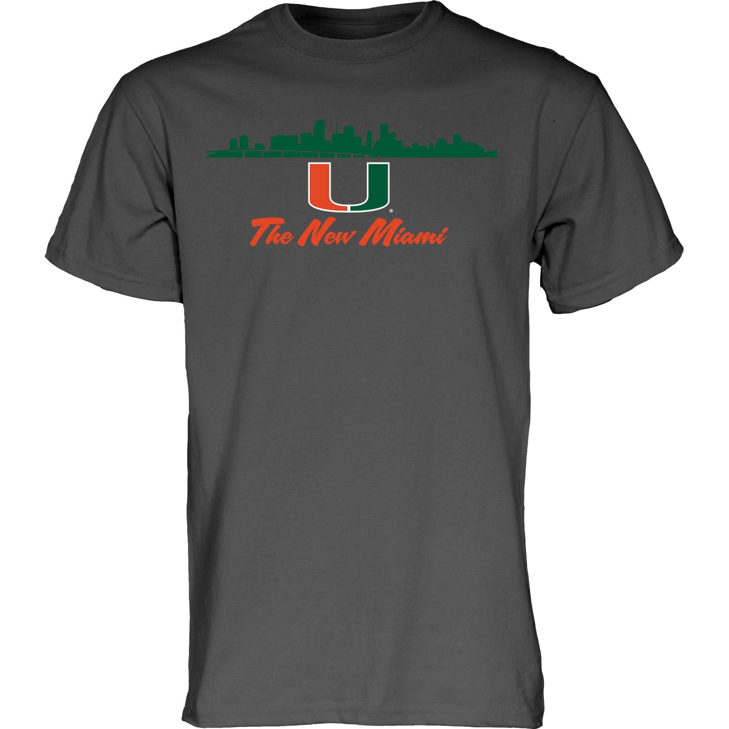 Miami Hurricanes "The New Miami' T-shirt - Charcoal