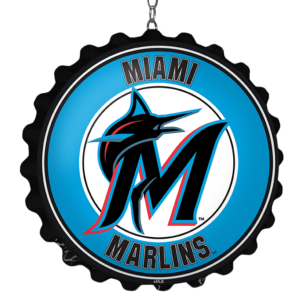 Miami Marlins: Bottle Cap Dangler