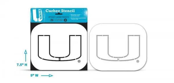 Miami Hurricanes U-Stencil 'U' Multi-Purpose Stencil - 7.25" X 8.75"