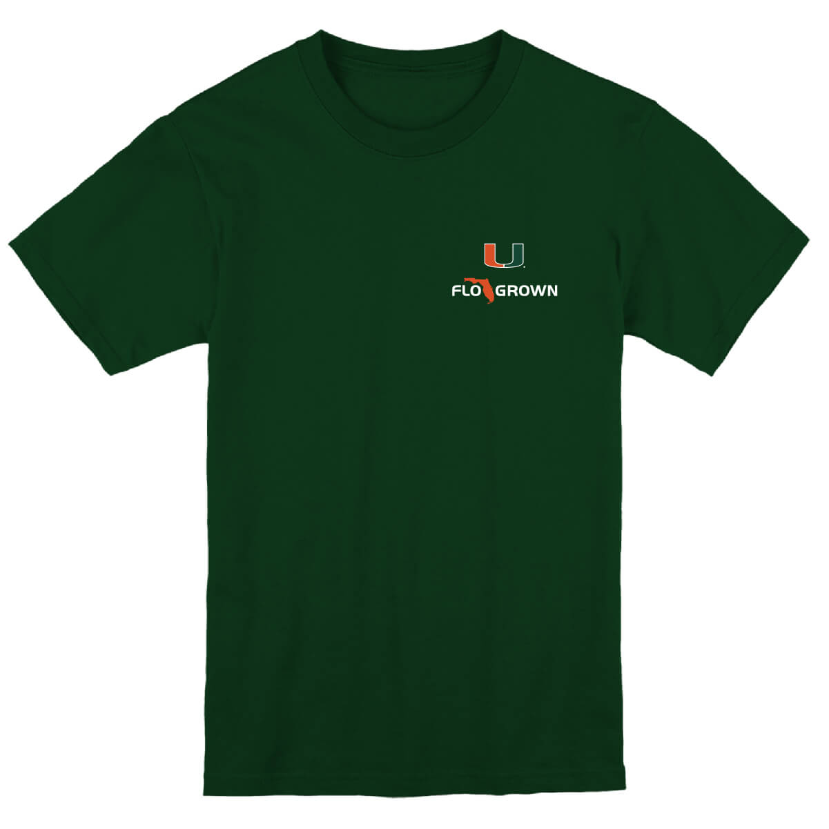 Miami Hurricanes FLOGROWN Truck Country T-Shirt - Green