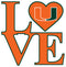 Miami Hurricanes 2" Love Dizzler Decal - CanesWear at Miami FanWear Decals & Stickers SDS Design Associates CanesWear at Miami FanWear