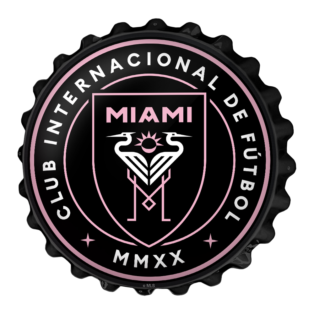 Inter Miami CF: Bottle Cap Wall Sign