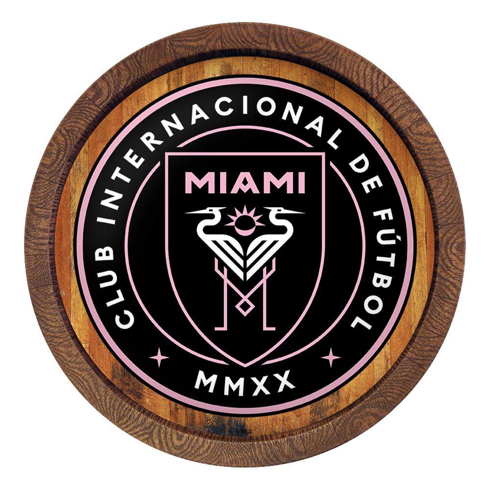 Inter Miami CF: "Faux" Barrel Top Sign