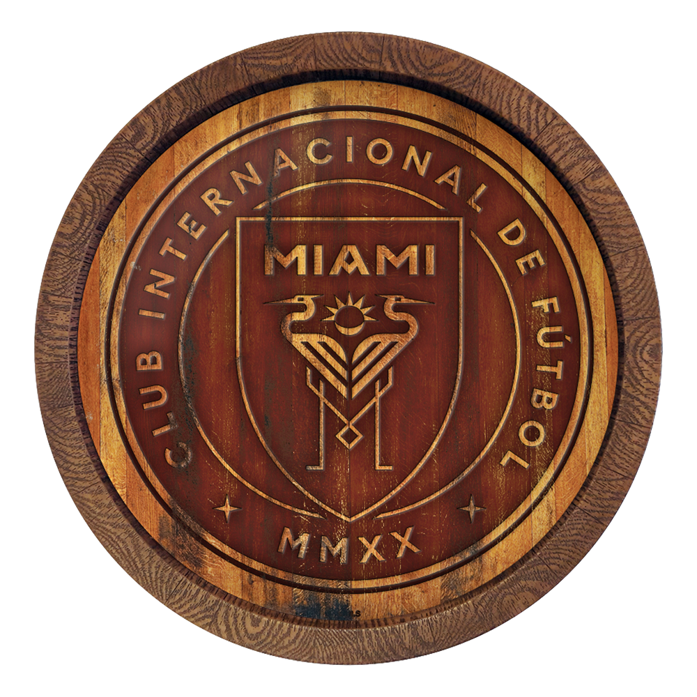 Inter Miami CF: Branded "Faux" Barrel Top Sign