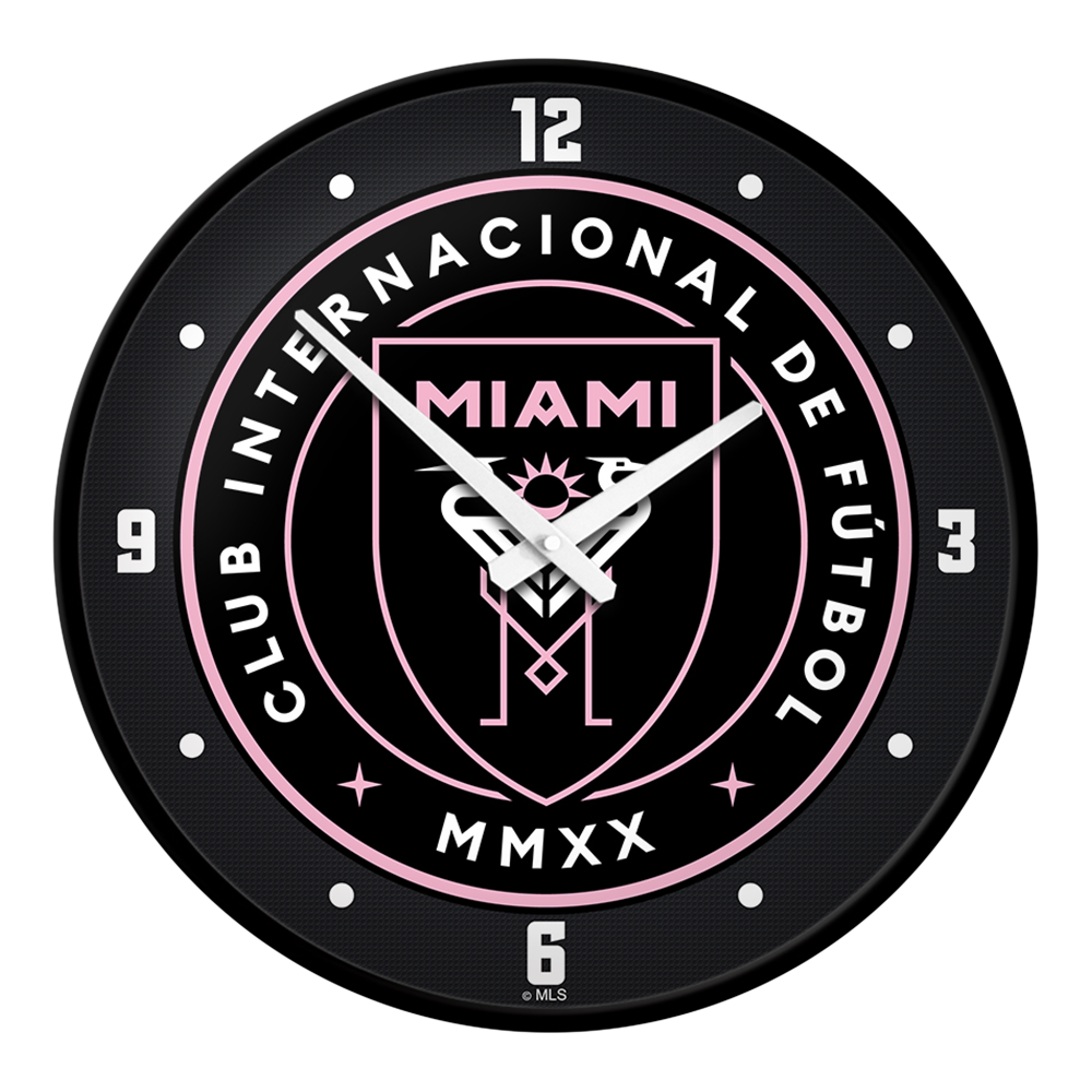 Inter Miami CF: Modern Disc Wall Clock