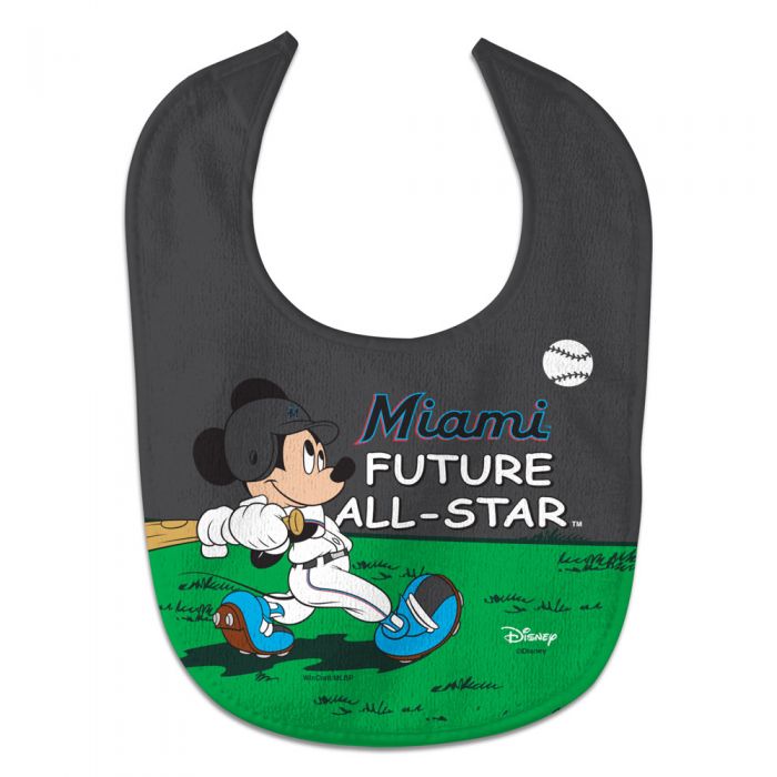 Miami Marlins Future All Star Disney Mickey Mouse Disney Baby Bib