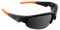Miami Dolphins Dynasty Raze HD Sunglasses - Black with Orange Tips