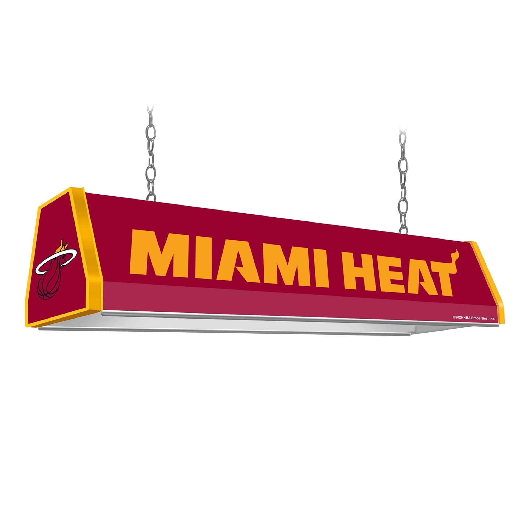 Miami Heat: Standard Pool Table Light