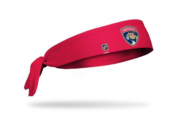 Florida Panthers JUNK Primary Logo Tie Headband - Red