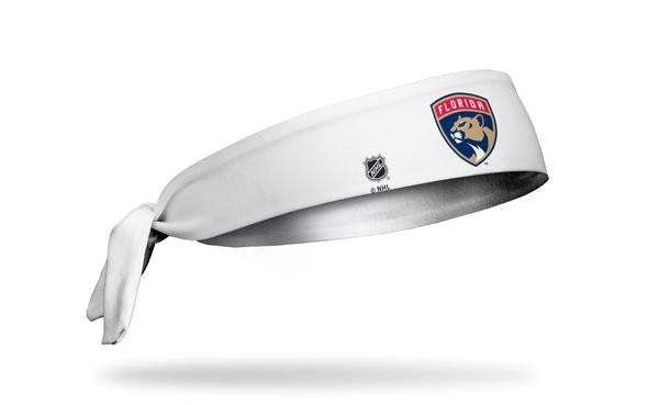 Florida Panthers JUNK Primary Logo Tie Headband - White