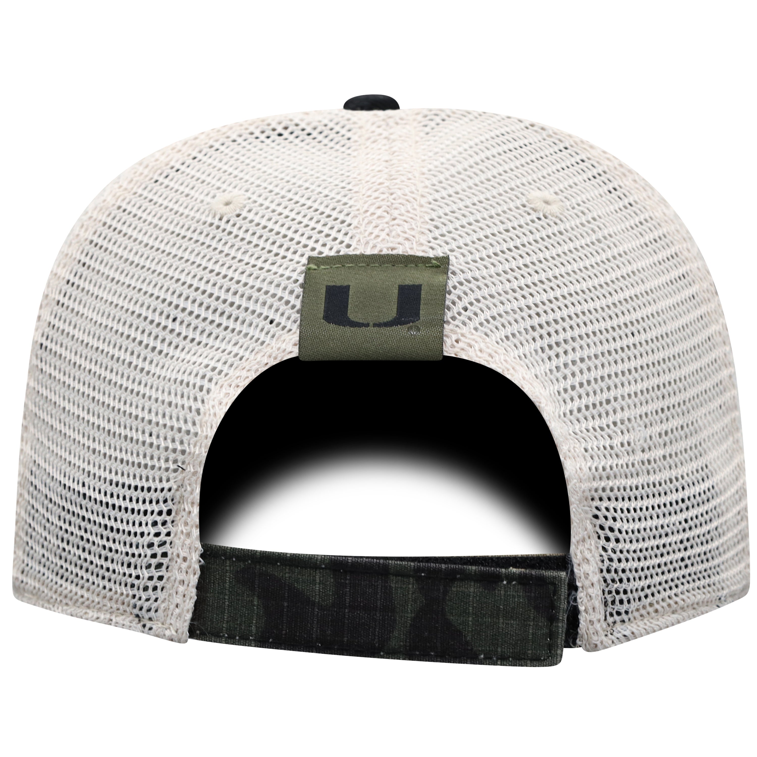Miami Hurricanes TOW OHT Shield Adjustable Hat