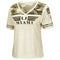 Miami Hurricanes Colosseum OHT Women's Desert Camo V-Neck T-Shirt - Oatmeal
