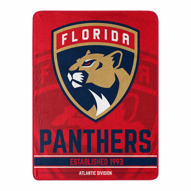 Florida Panthers Hockey Super Plush Throw