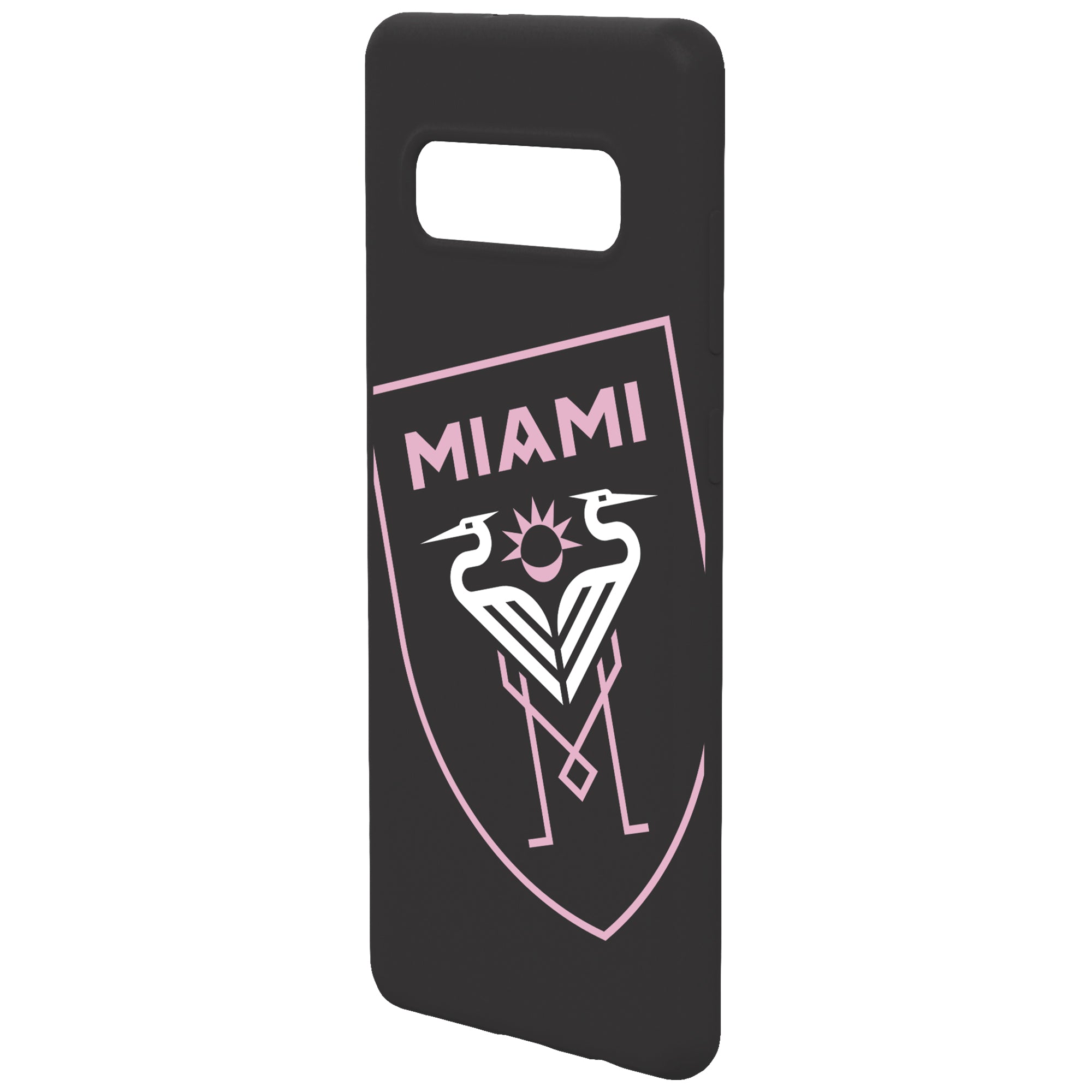 Inter Miami CF Tilted Shield Logo Cellphone Case - Black