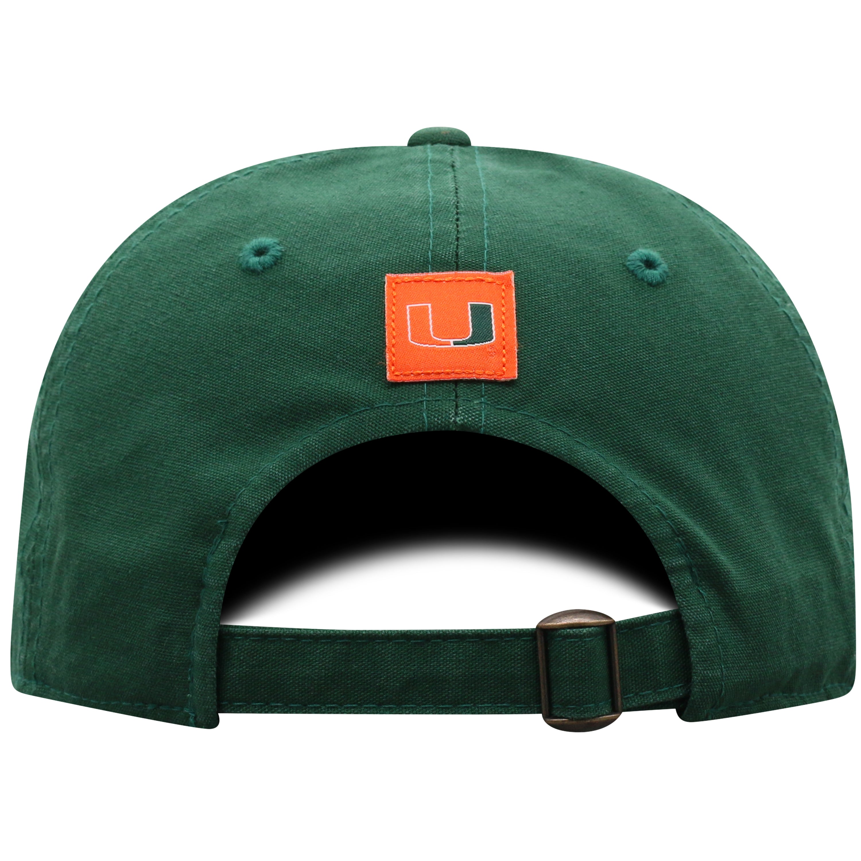 Miami Hurricanes Top of the World Scene Adjustable Hat - Green