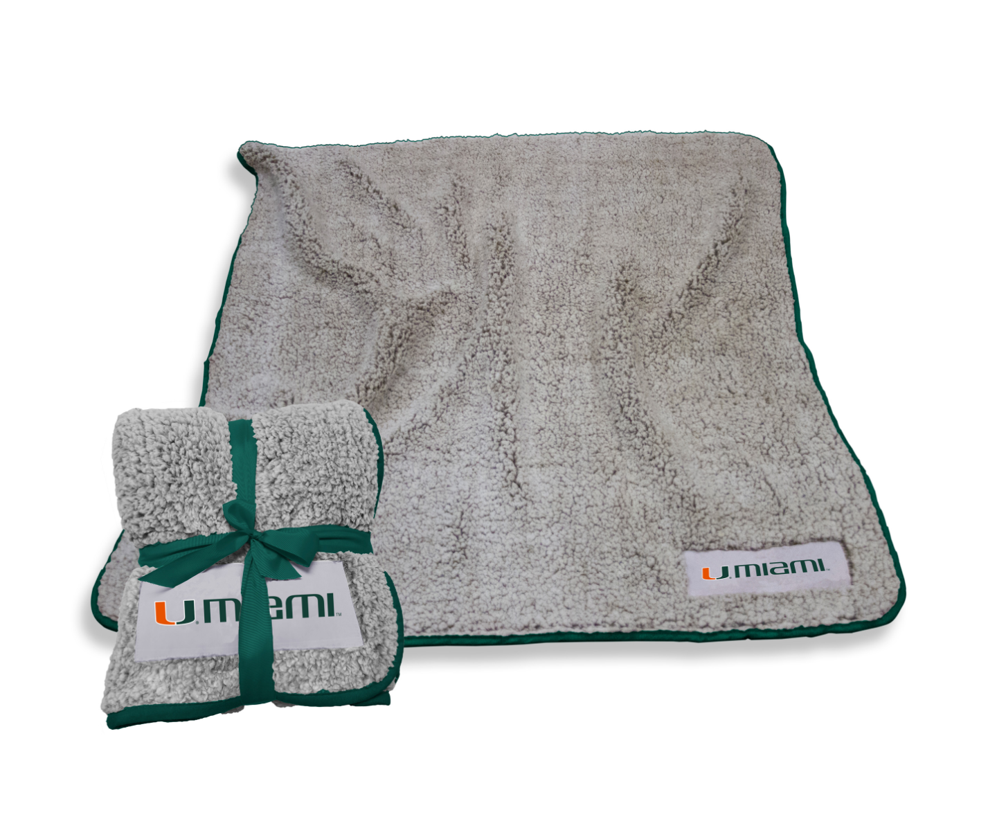 Miami Hurricanes Frosty Fleece Throw Blanket - 50" x 60"
