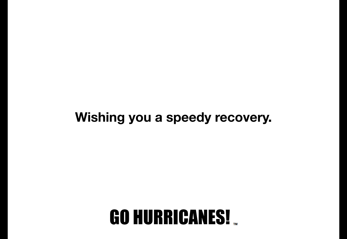 Miami Hurricanes Sympathy Card