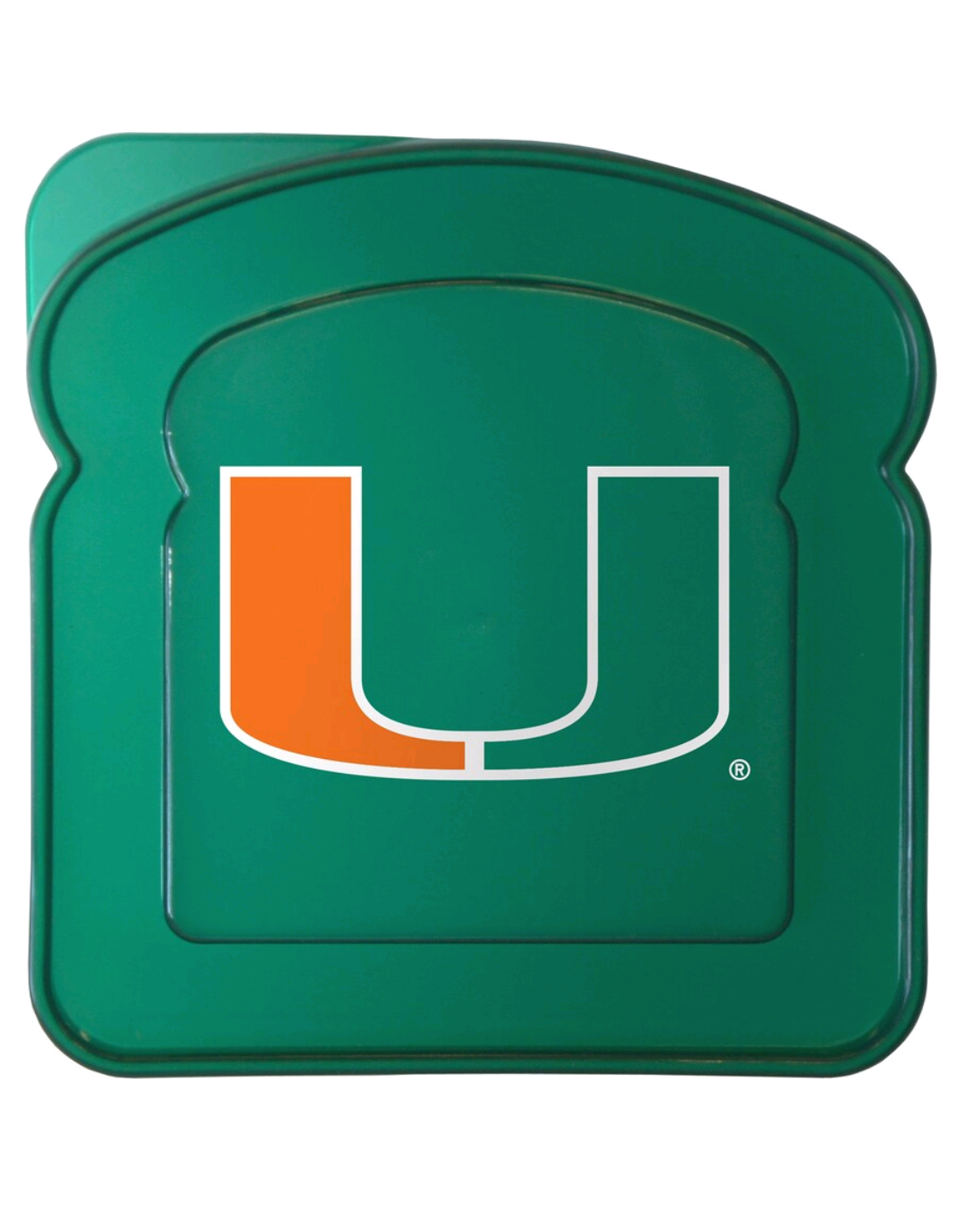 Miami Hurricanes Sandwich Container